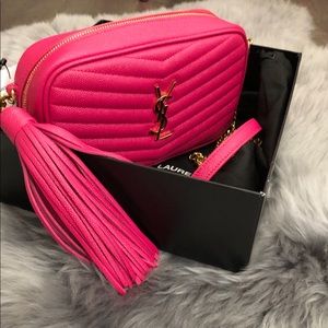 Lou mini YSL Saint Laurent crossbody camera  bag.